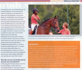 Artikel paard&amp;sport oktober 2010 pagina2-deel-1