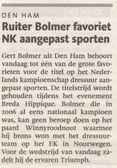Artikel TC Tubantia zaterdag 5 september