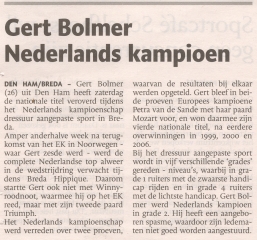 Artikel TC Tubantia maandag 7 september