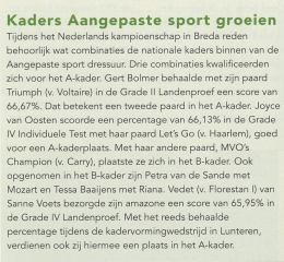 Artikel De Hoefslag kaders 17-09-2009