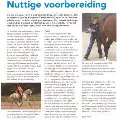 Hoefslag voorbereiding EK 13-08-2009