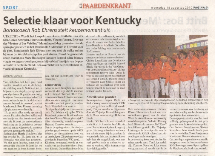 artikel-paardenkrant-teampresentatie-18-september